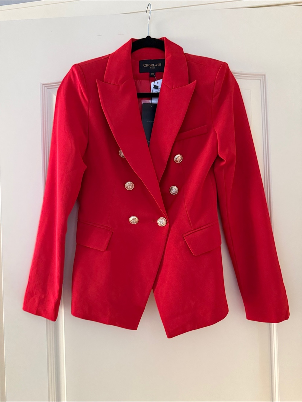 Choklate Red Blazer NWT